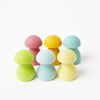 Grimm's Pastel Mushroom Sorting Game in 6 Colours | Conscious Craft